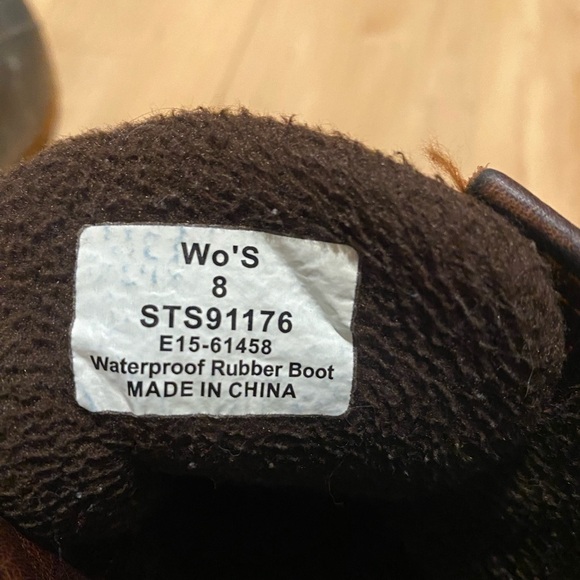 Sperry Topsider Sweetwater Brown Women’s Duck Boots - Size 8 - Picture 2 of 5